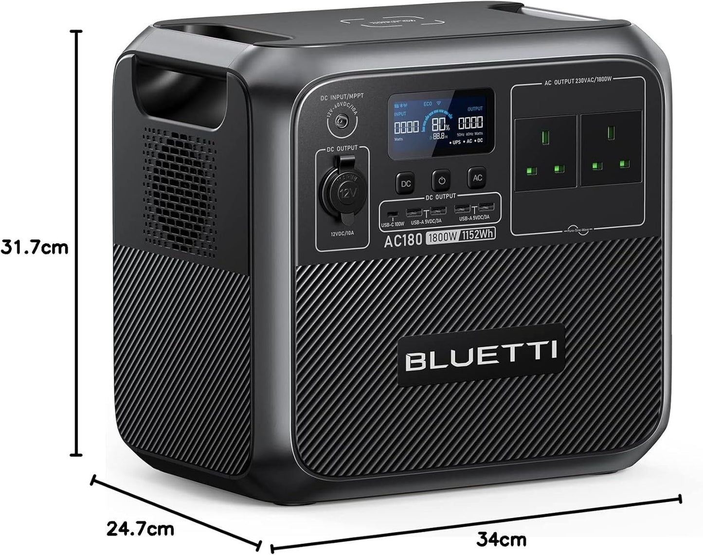 BLUETTI Portable Power Station AC180